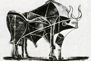 El toro. 45. picasso.. colección bernard picasso. paris.