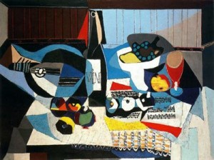 botella de vino.25-26. picasso. foundation beyeler. riehen.basel.