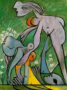 el salvamento. 32. picasso. coleccion beyeler. basilea. suiza.