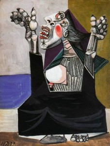 la suplicante. 37. picasso. Museo picasso. paris.