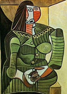 mujer de verde. 43. colección de mr. y mrs. jame johnson sweeney. nueva york. usa