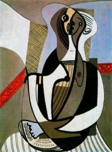 mujer sentada. 26-27. picasso.art gallery of ontario. toronto.