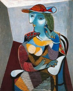 retrato de marie-thérèse walter.. 37. picasso. museo picasso,paris.