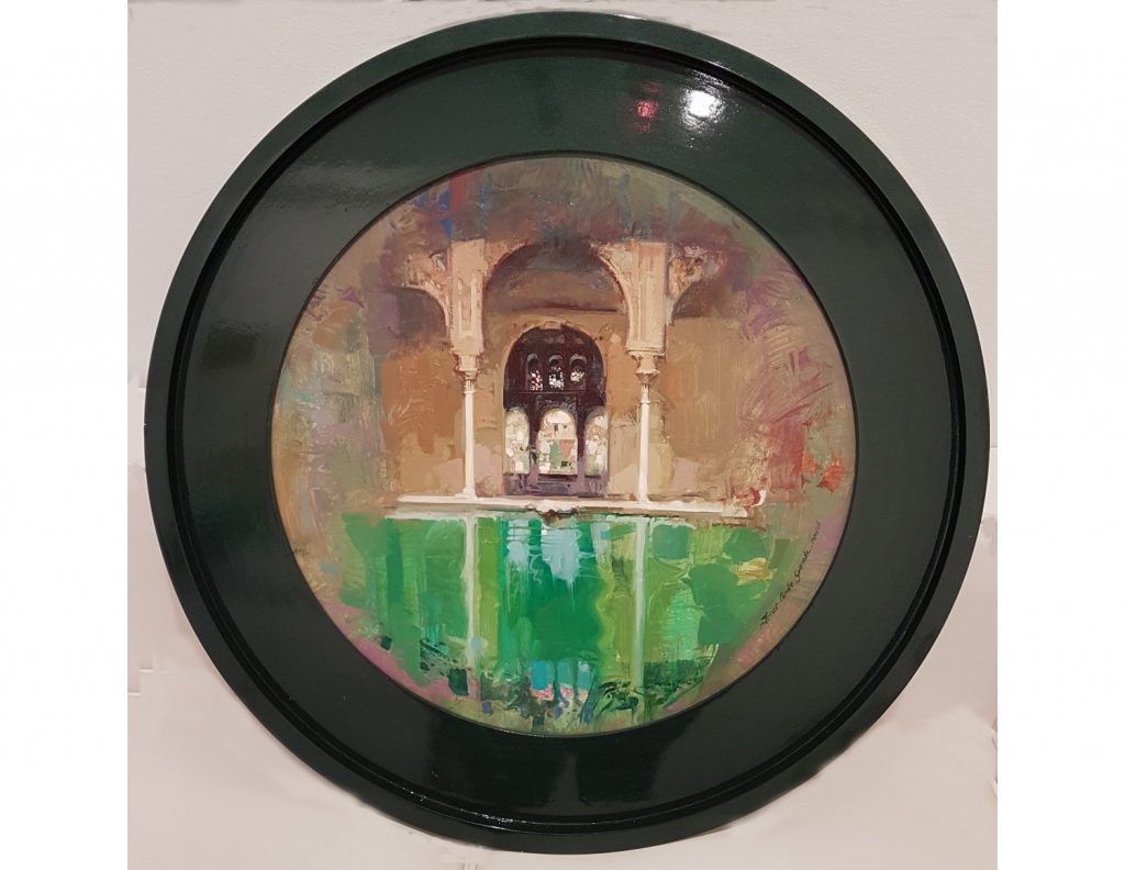 Alberca del Partal de la Alhambra.